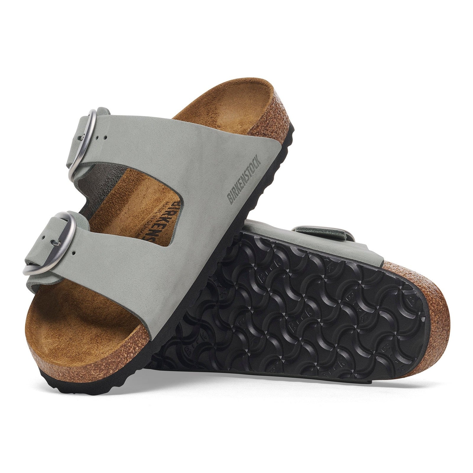 Birkenstock Arizona Big Buckle Pure Sage Nubuck Leather Regular - 1029291 | Blue Heeler Boots