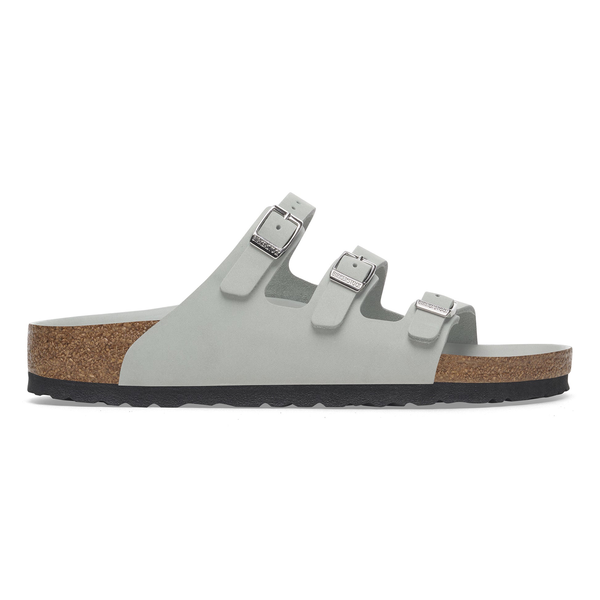 Birkenstock Florida Semi-Exquisite Pure Sage Nubuck Leather Regular - 1029349 | Blue Heeler Boots