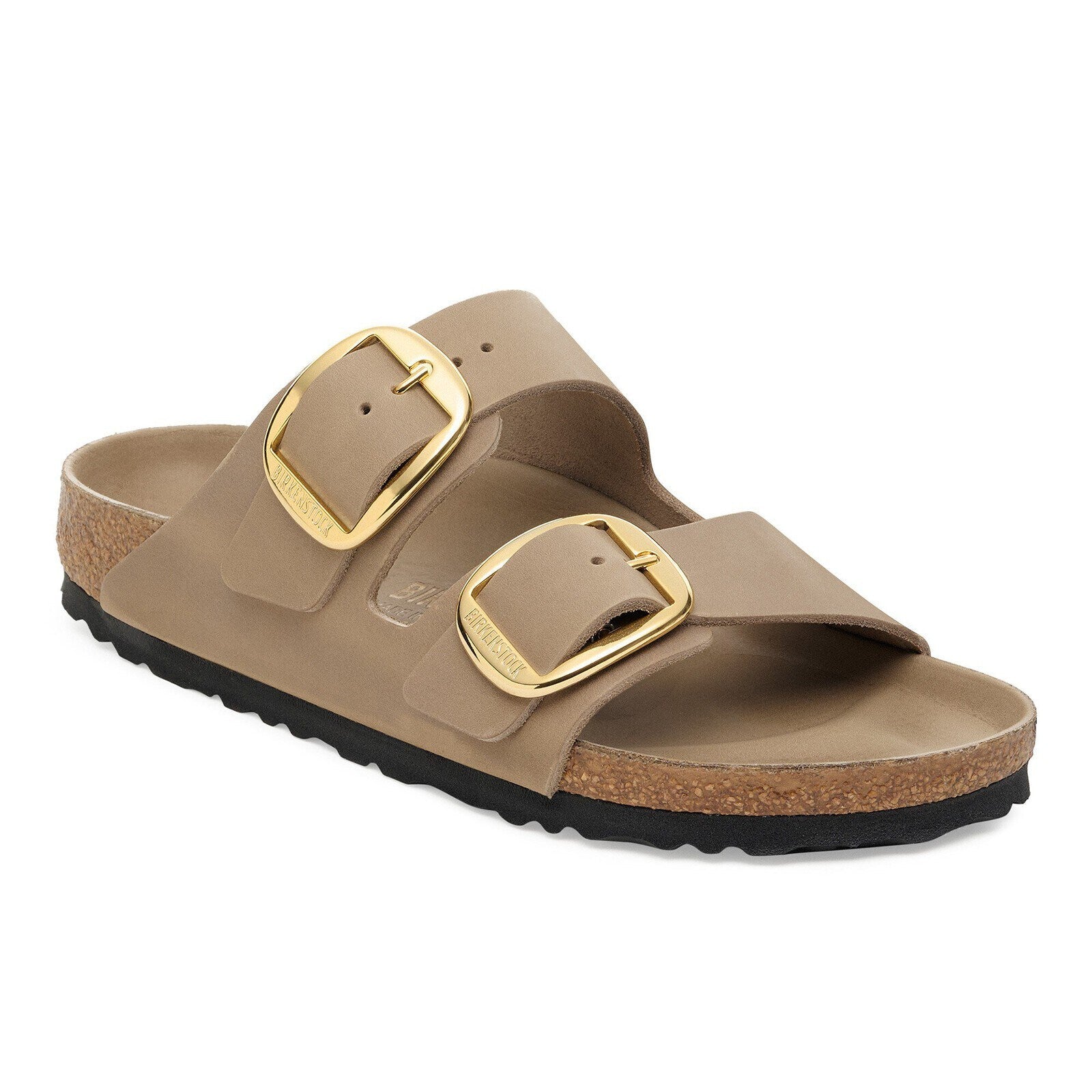Birkenstock Arizona Big Buckle Tobacco Brown Oiled Leather - front view