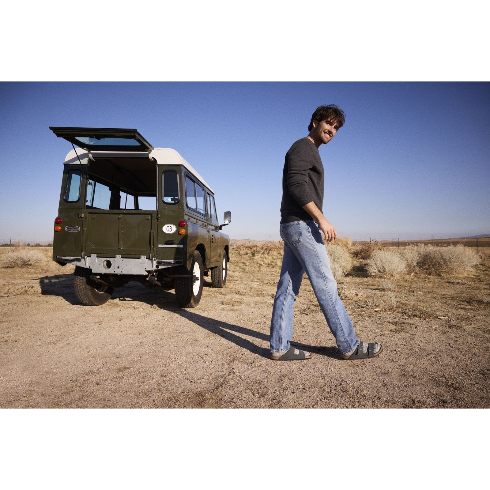 Birkenstock Arizona Velvet Grey BirkiBuc Regular - 1029134 | Blue Heeler Boots