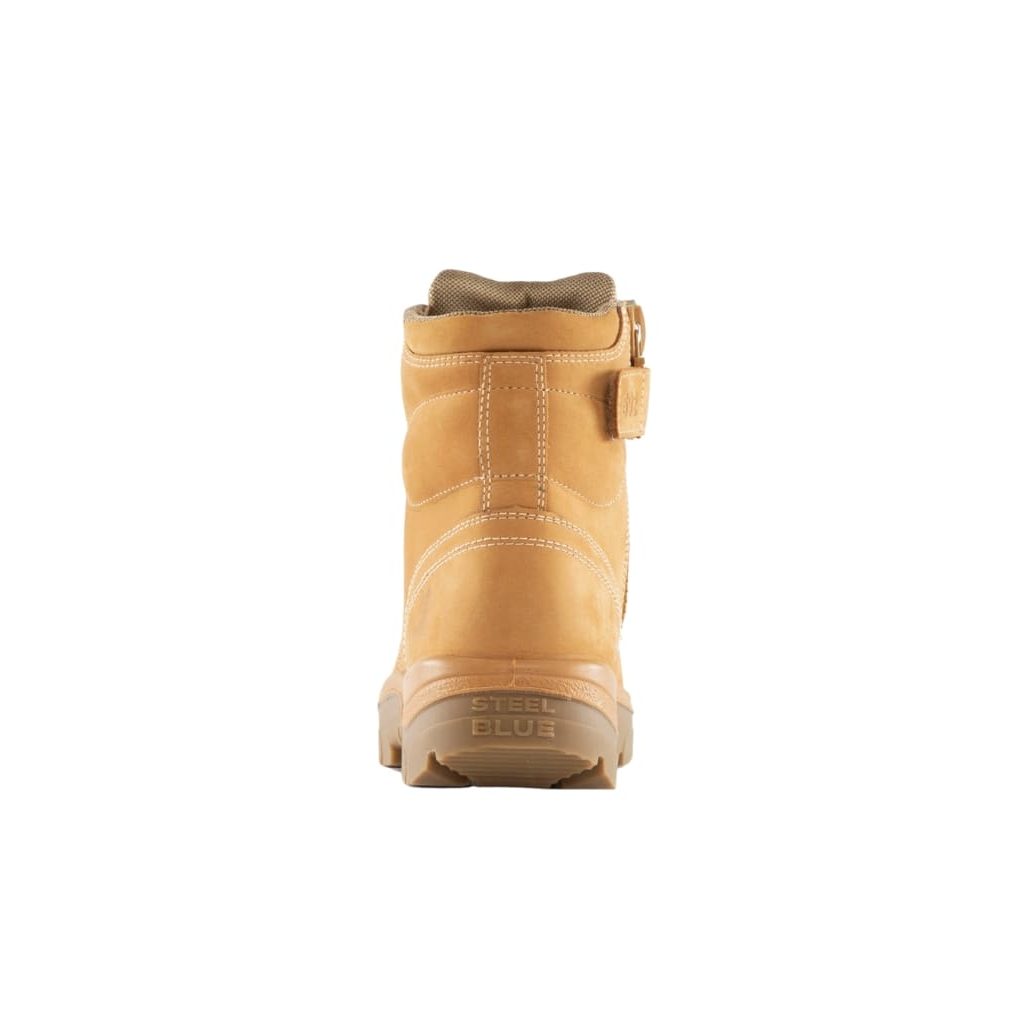 Steel Blue Argyle Zip Scuff Composite - 318592 | Blue Heeler Boots