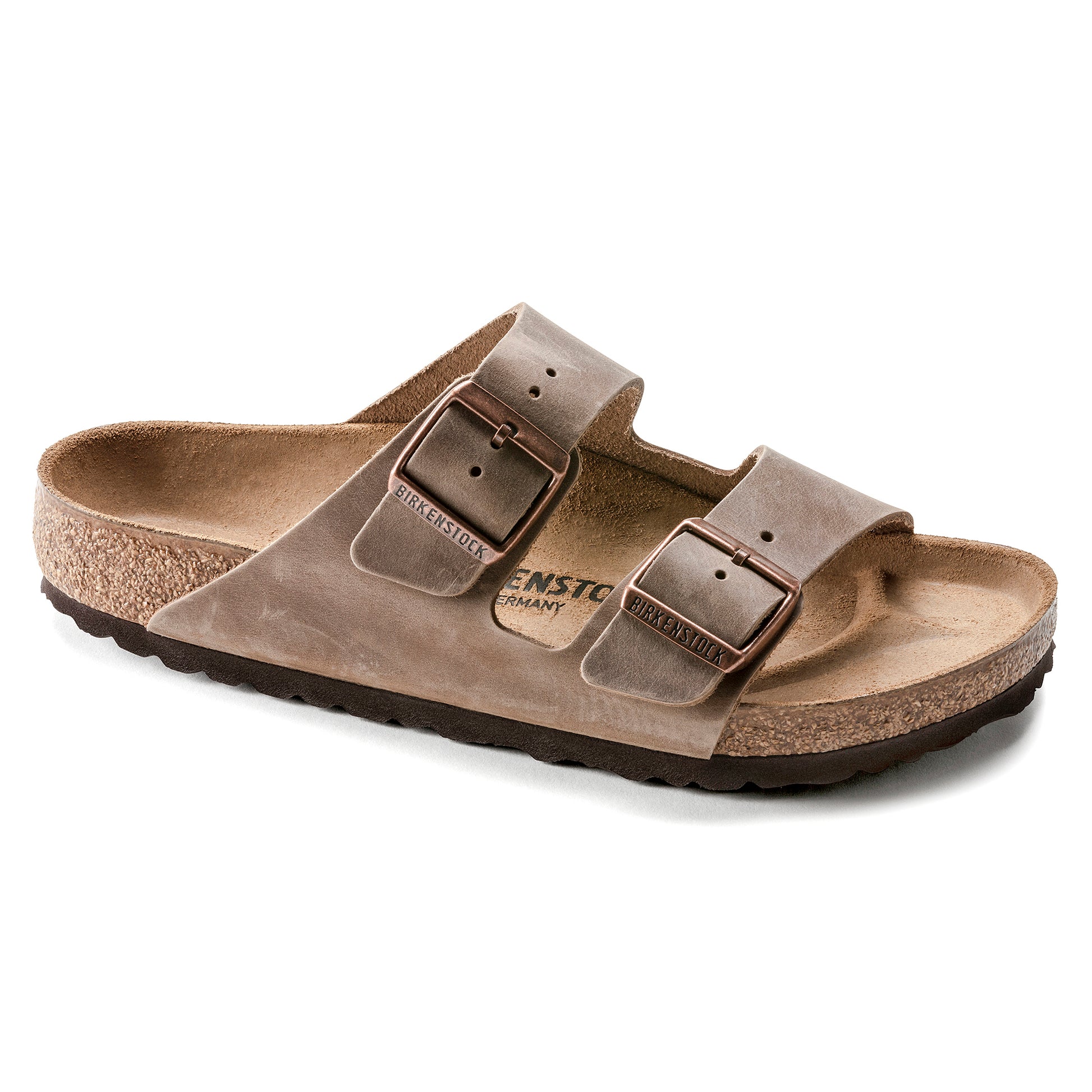 Birkenstock Arizona Tabacco Brown Oiled Leather Regular - 352201 | Blue Heeler Boots