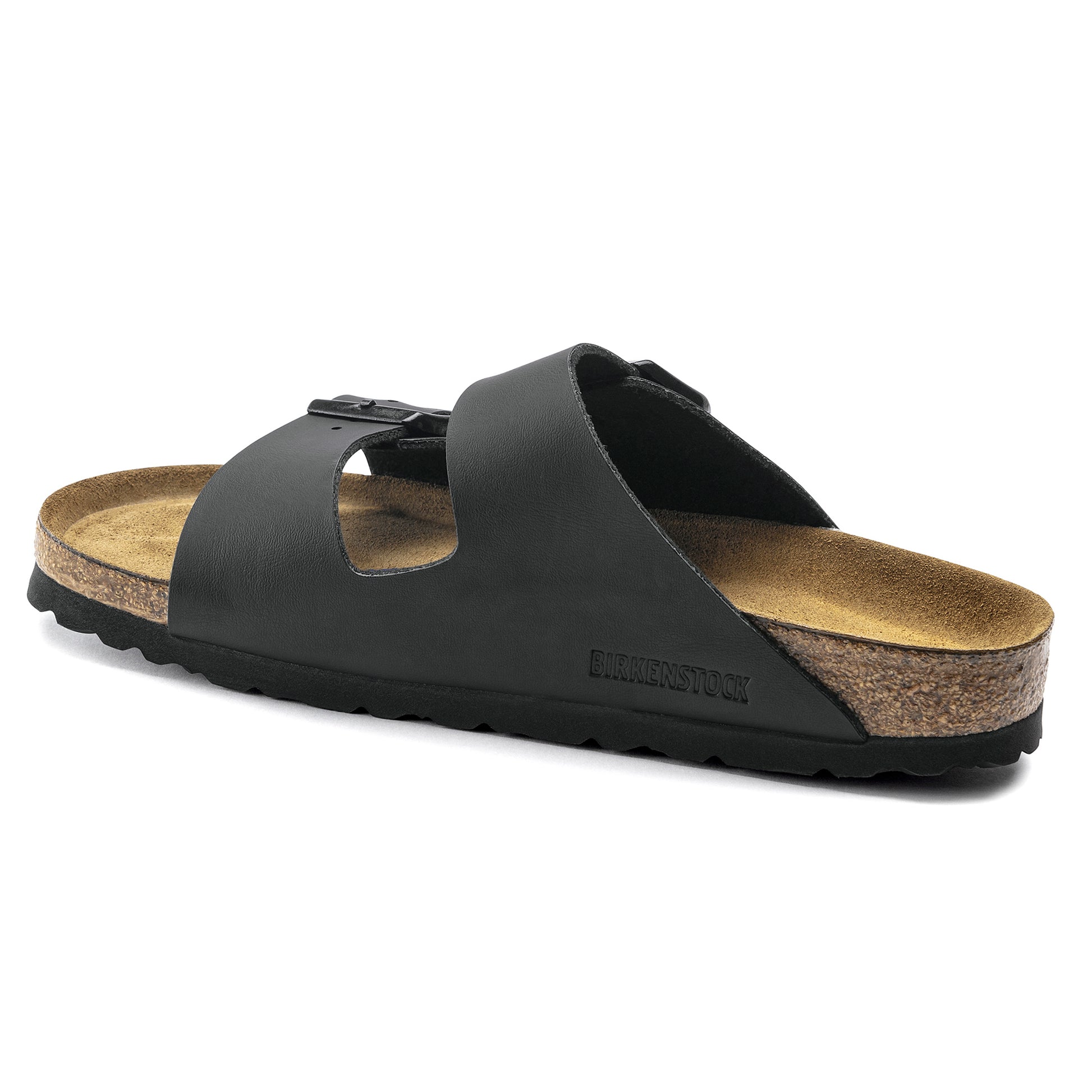 Birkenstock Arizona SFB Black Birko-Flor Narrow - 551253 | Blue Heeler Boots