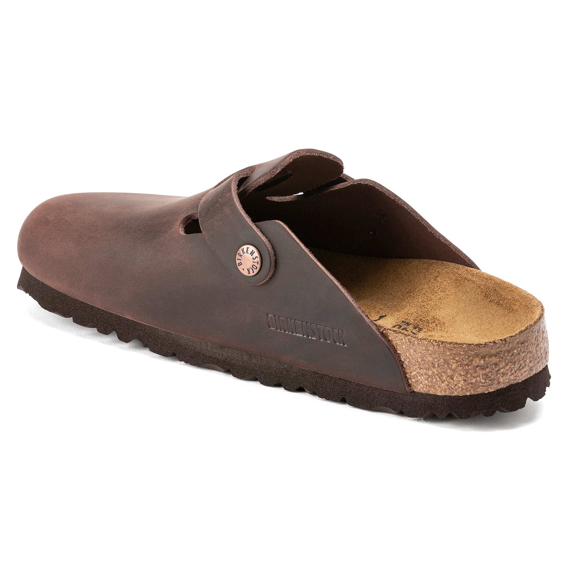 Birkenstock Boston Habana Oiled Leather Regular - 860131 | Blue Heeler Boots