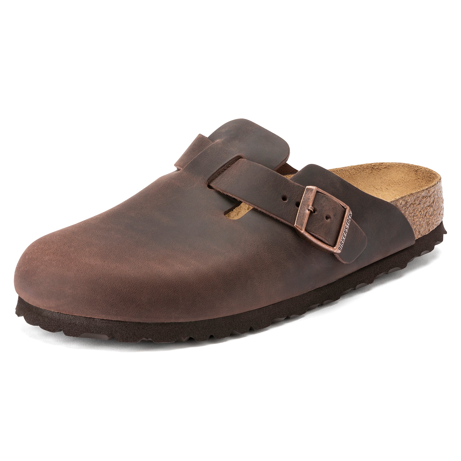 Birkenstock Boston Habana Oiled Leather Regular - 860131 | Blue Heeler Boots