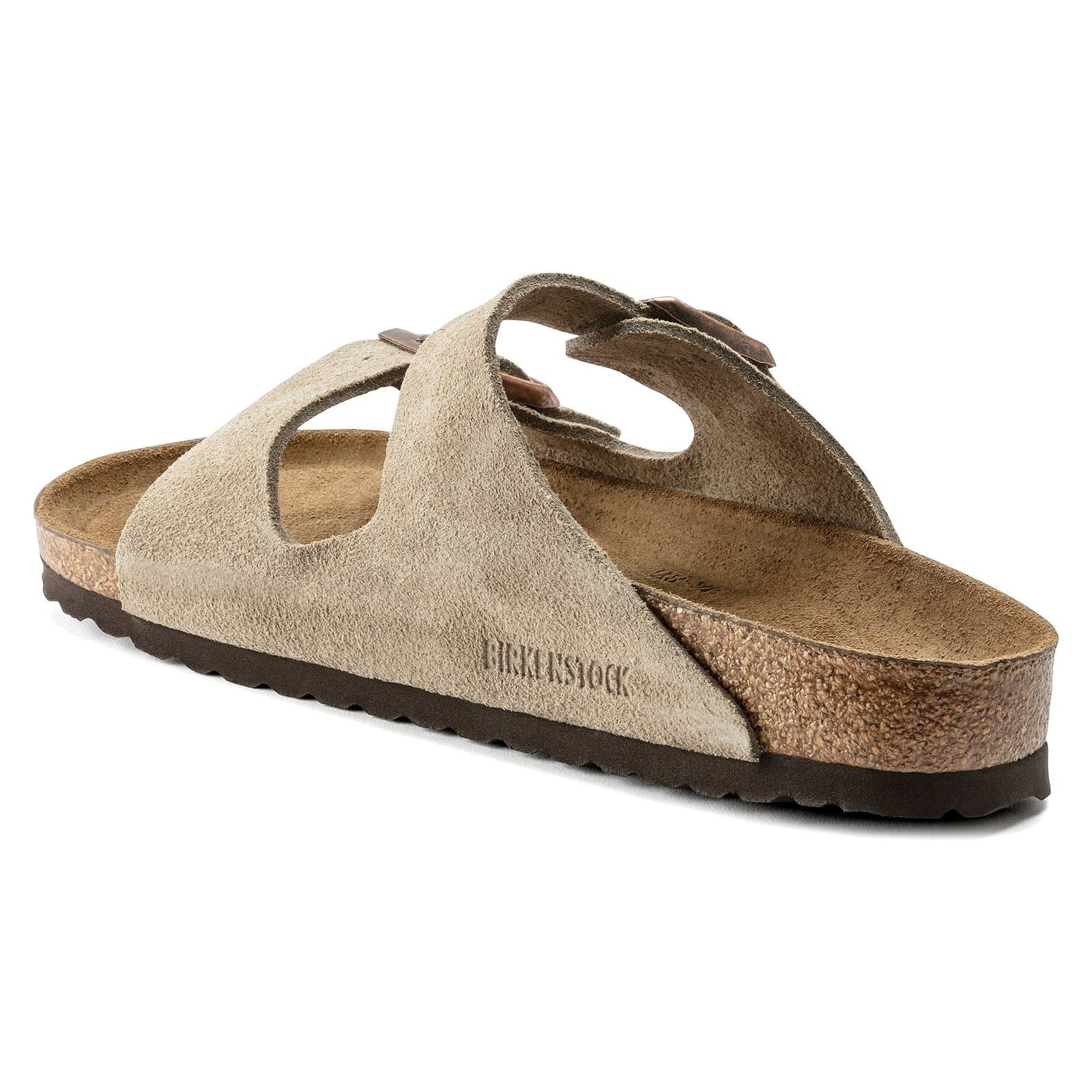Birkenstock Arizona SFB Taupe Suede Leather Regular - 951301 | Blue Heeler Boots