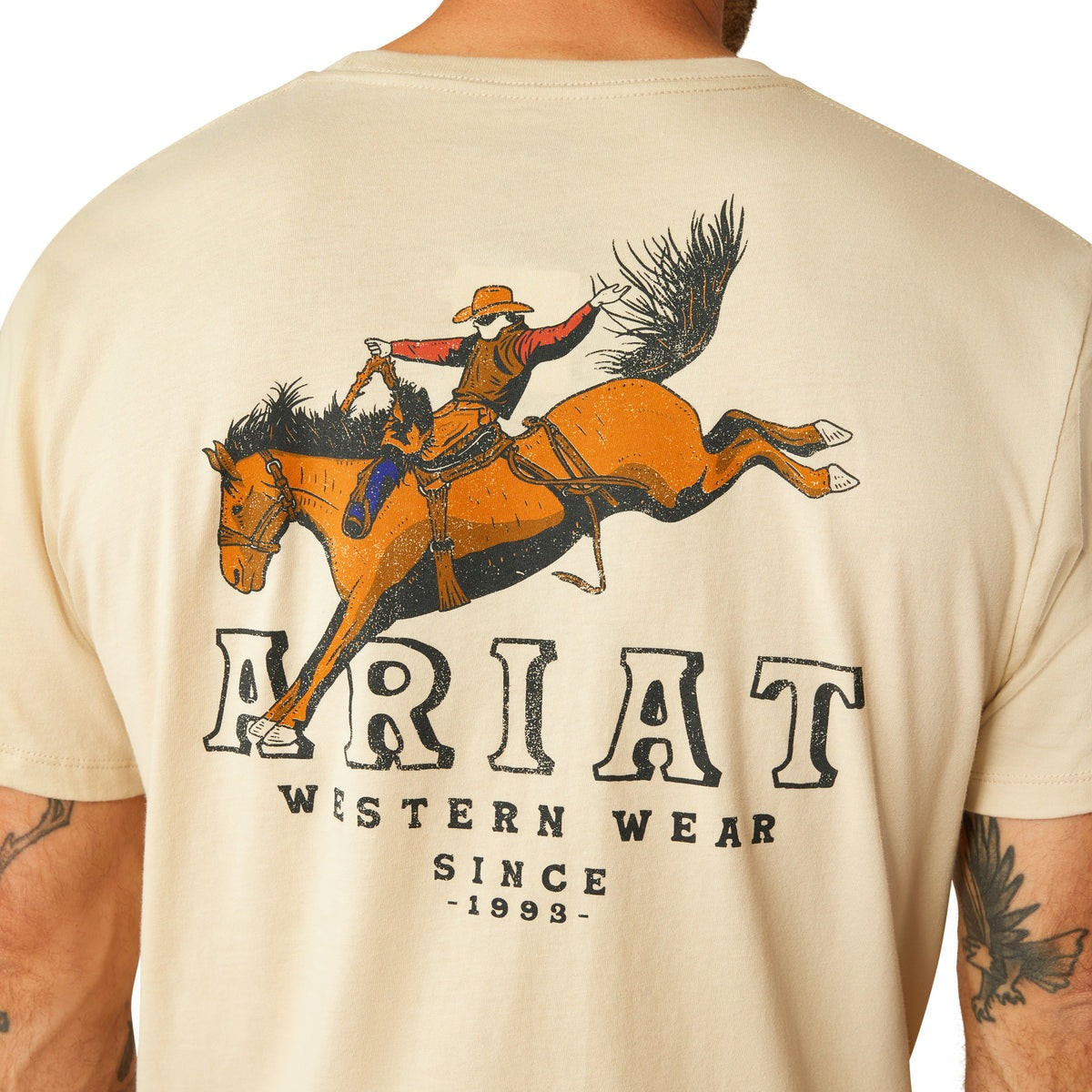 Ariat Bronc Ridin Heritage T-Shirt - 10054835 | Blue Heeler Boots