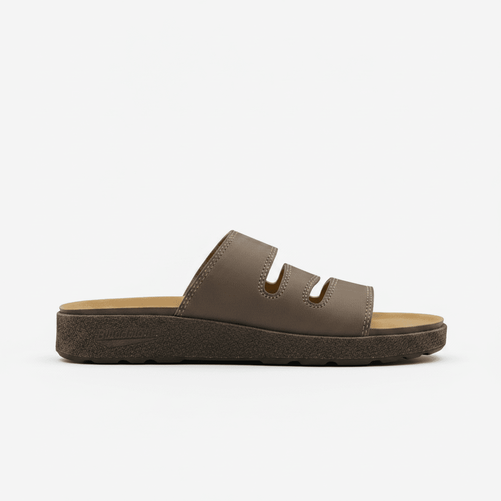 Blundstone 2694 Rustic Brown AeroCork sandal - side profile