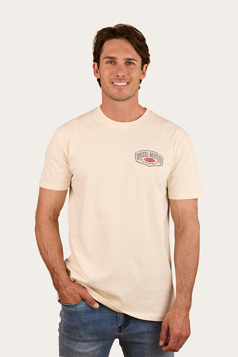 Ringers & Western Bars Best Mens Stock Fit T Shirte - 124076RW | Blue Heeler Boots