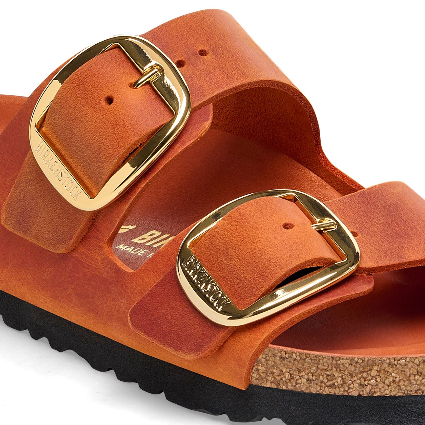 Birkenstock Arizona Big Buckle Burnt Orange Oiled Leather Regular - 1026609 | Blue Heeler Boots