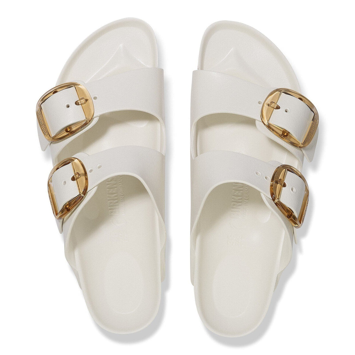 Birkenstock Arizona Big Buckle EVA Eggshell - top view