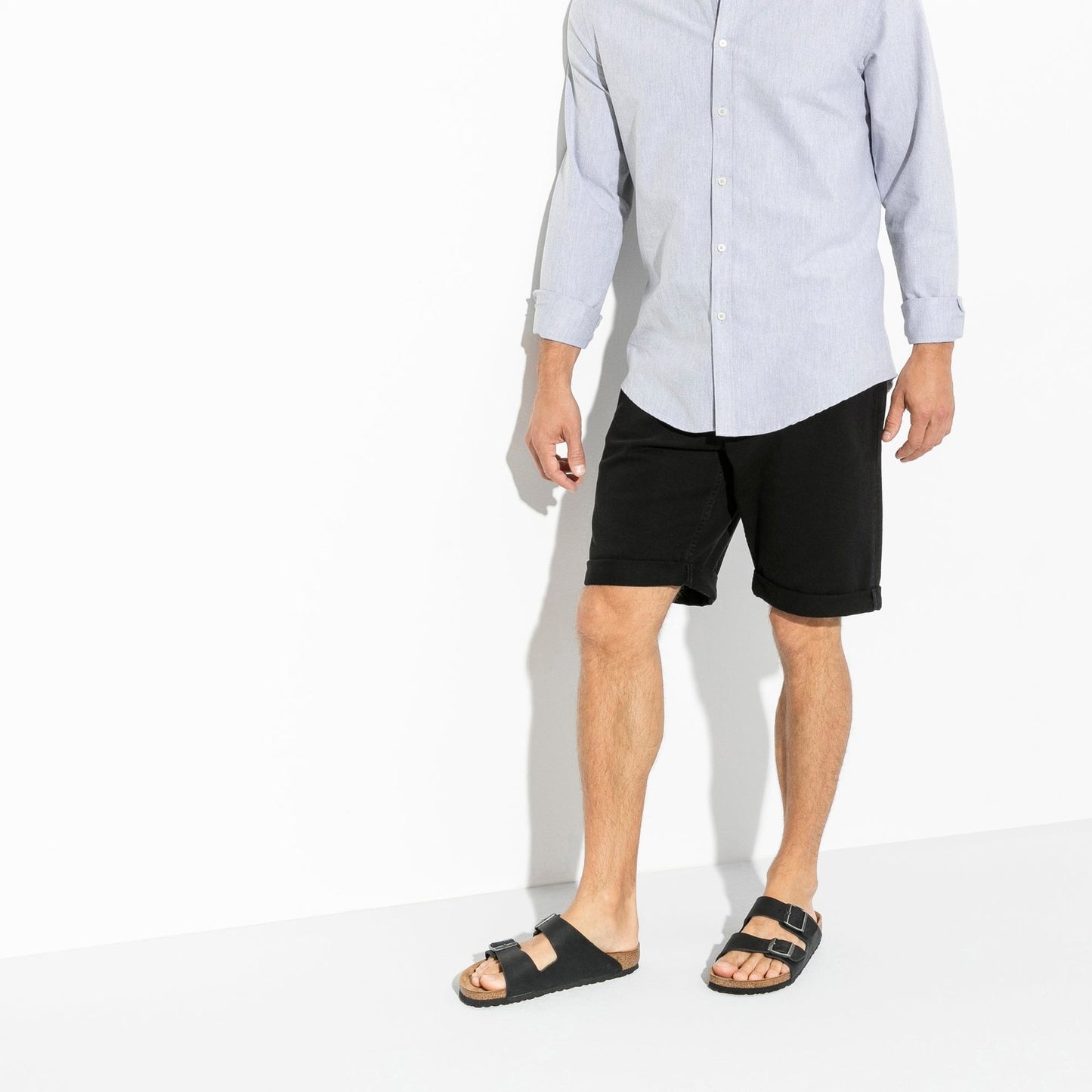 Birkenstock Arizona Black Oiled Leather Narrow - 552113 | Blue Heeler Boots