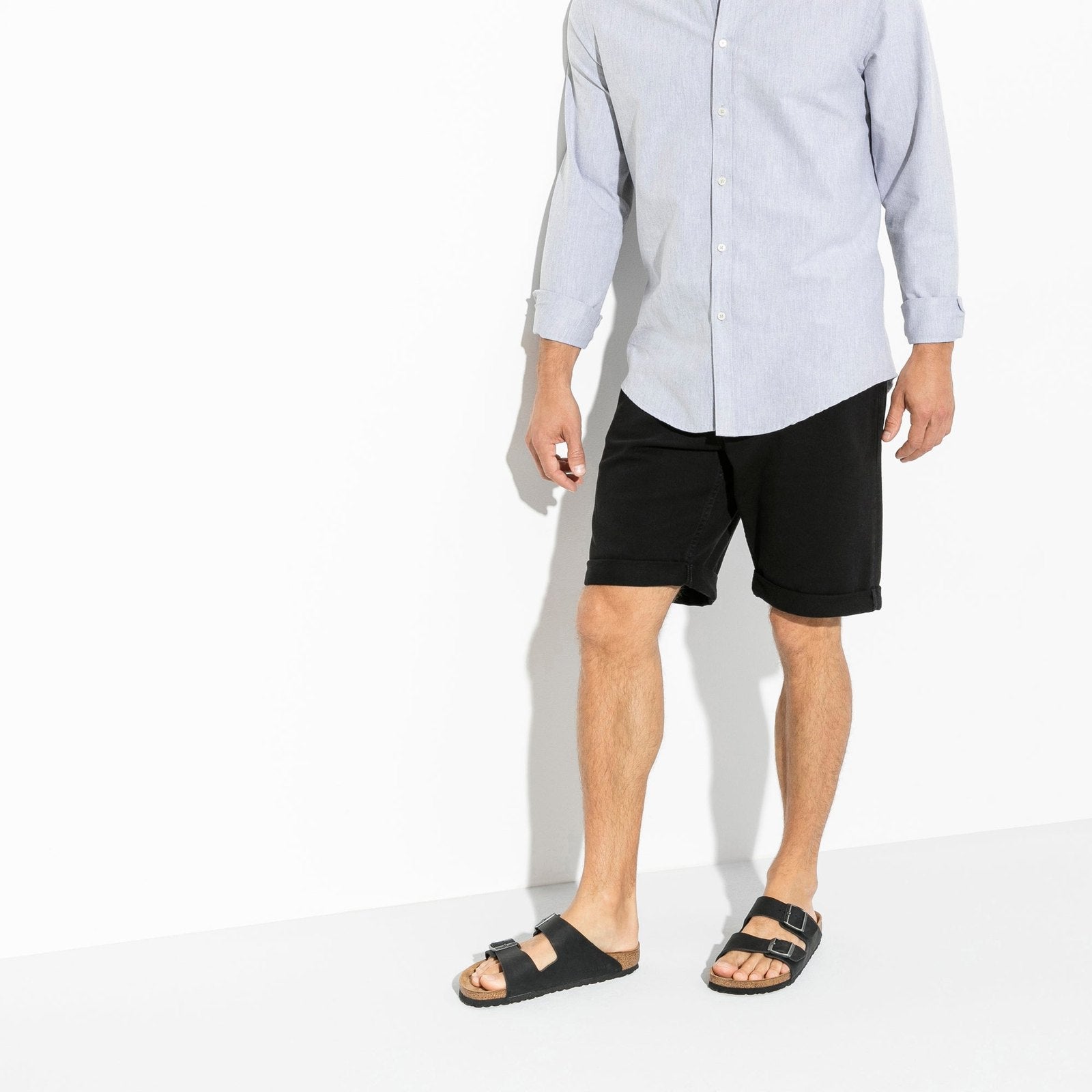 Birkenstock Arizona Black Oiled Leather Narrow - 552113 | Blue Heeler Boots