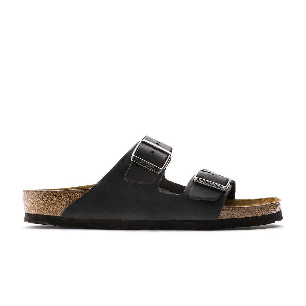 Birkenstock Arizona Black Oiled Leather Regular - 552111 | Blue Heeler Boots