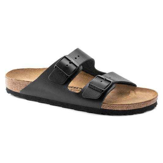 Birkenstock Arizona Black Smooth Leather Regular - 051191 | Blue Heeler Boots
