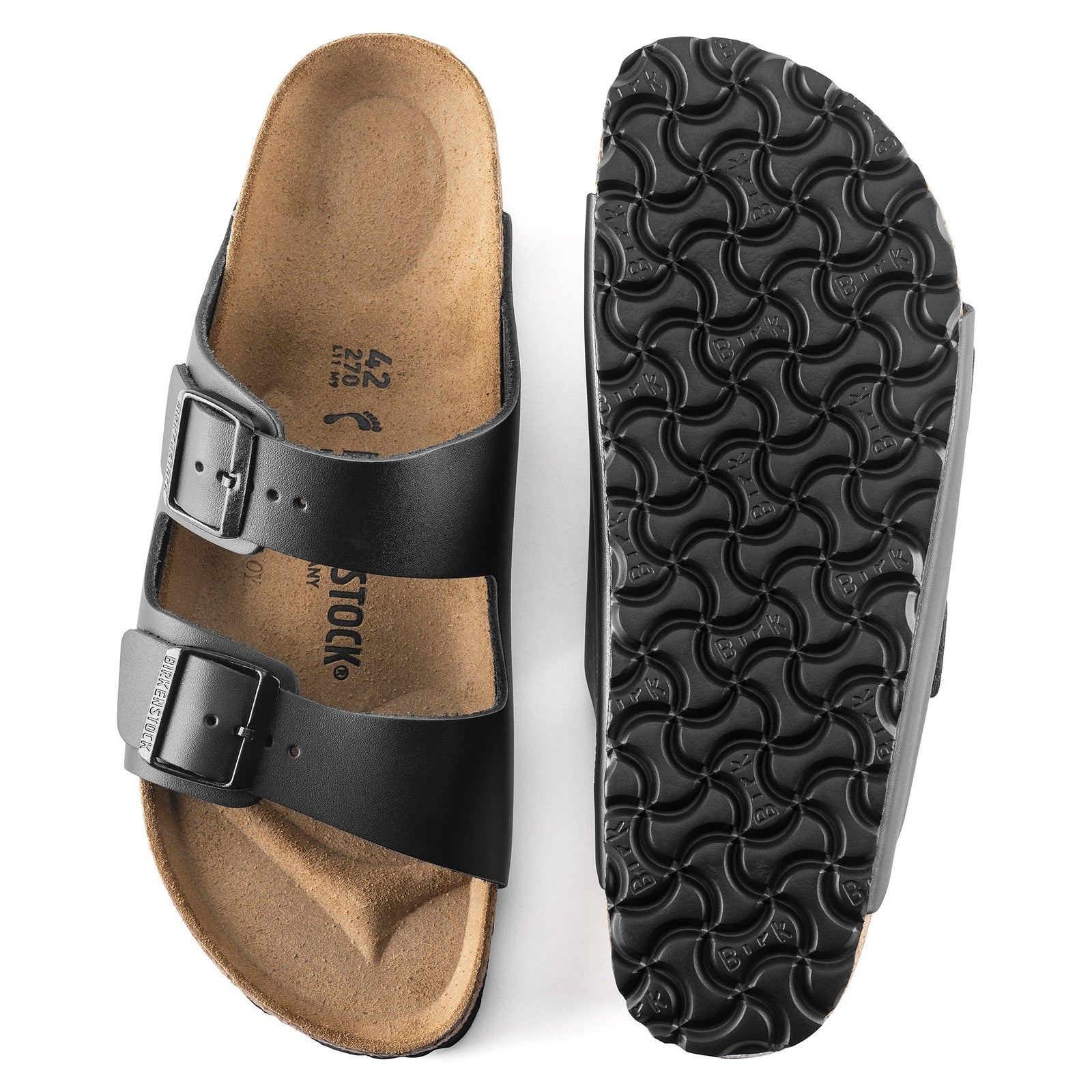 Birkenstock Arizona Black Smooth Leather Regular - 051191 | Blue Heeler Boots