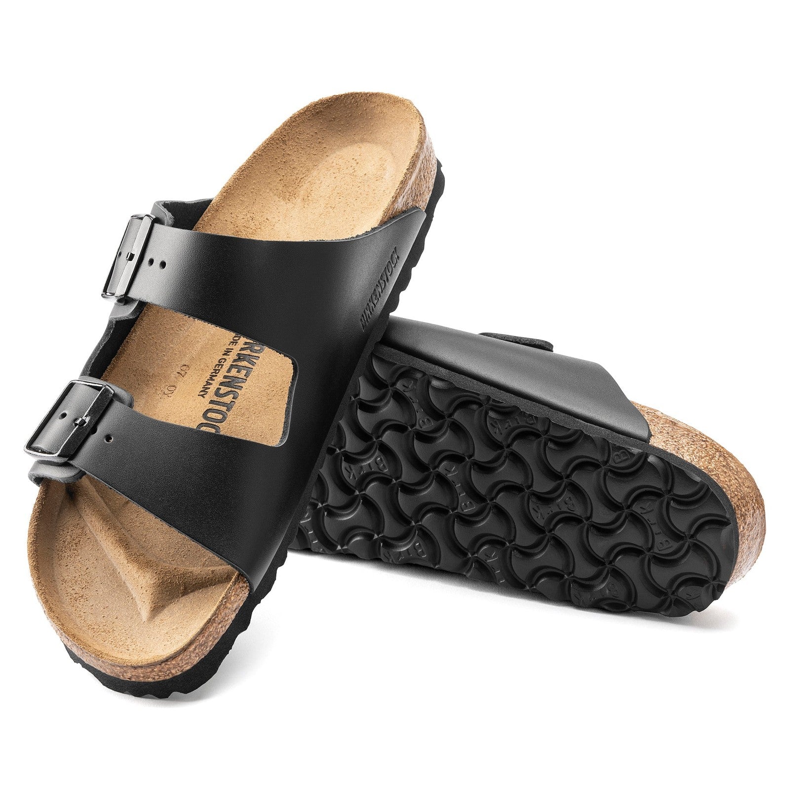 Birkenstock Arizona Black Smooth Leather Regular - 051191 | Blue Heeler Boots