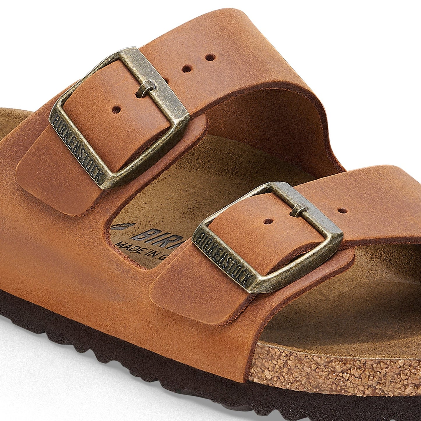 Birkenstock Arizona Cognac Oiled Leather Regular - 1028272 | Blue Heeler Boots