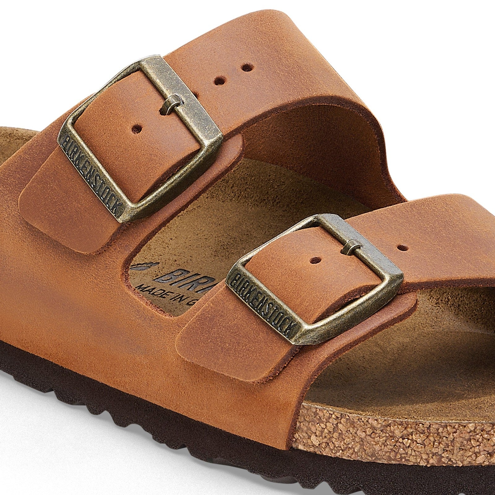 Birkenstock Arizona Cognac Oiled Leather Regular - 1028272 | Blue Heeler Boots