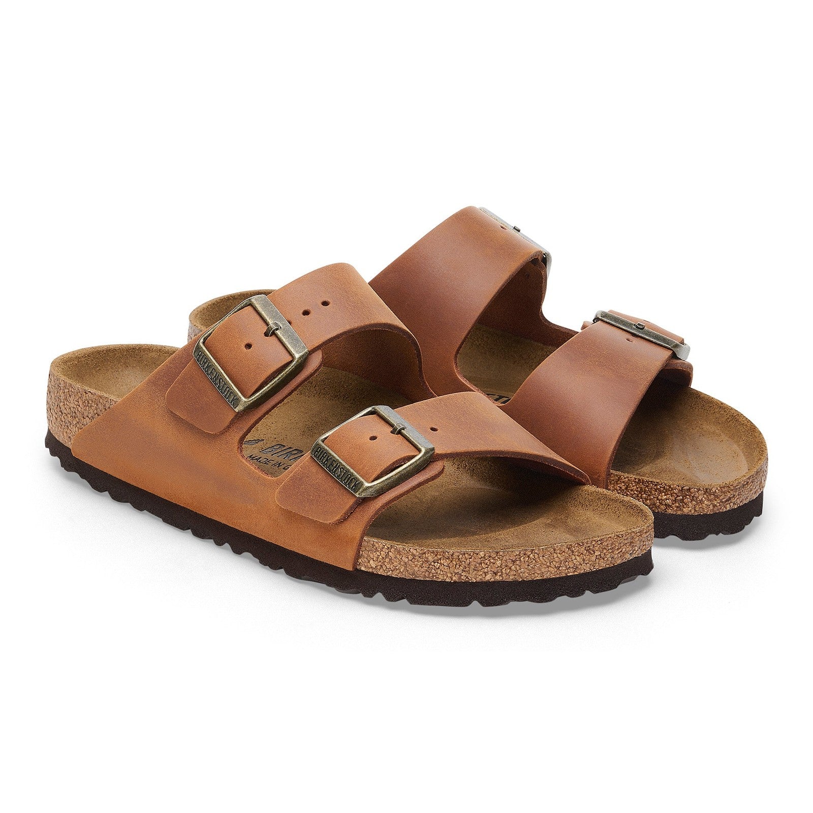 Birkenstock Arizona Cognac Oiled Leather Regular - 1028272 | Blue Heeler Boots