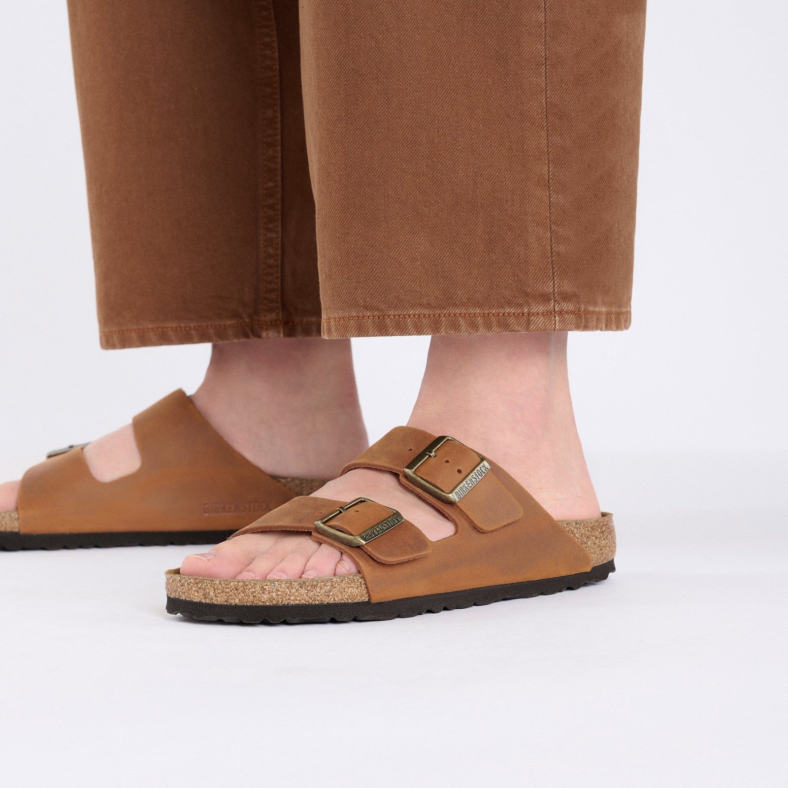 Birkenstock Arizona Cognac Oiled Leather Regular - 1028272 | Blue Heeler Boots