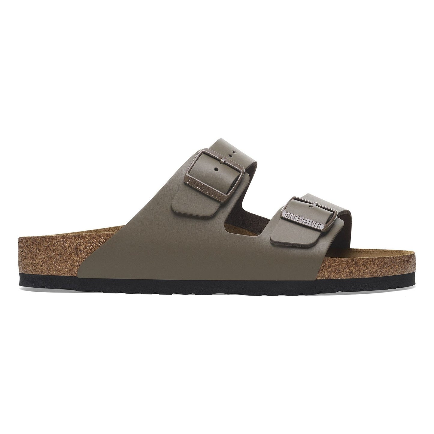 Birkenstock Arizona Concrete Grey Smooth Leather Regular - 1029153 | Blue Heeler Boots