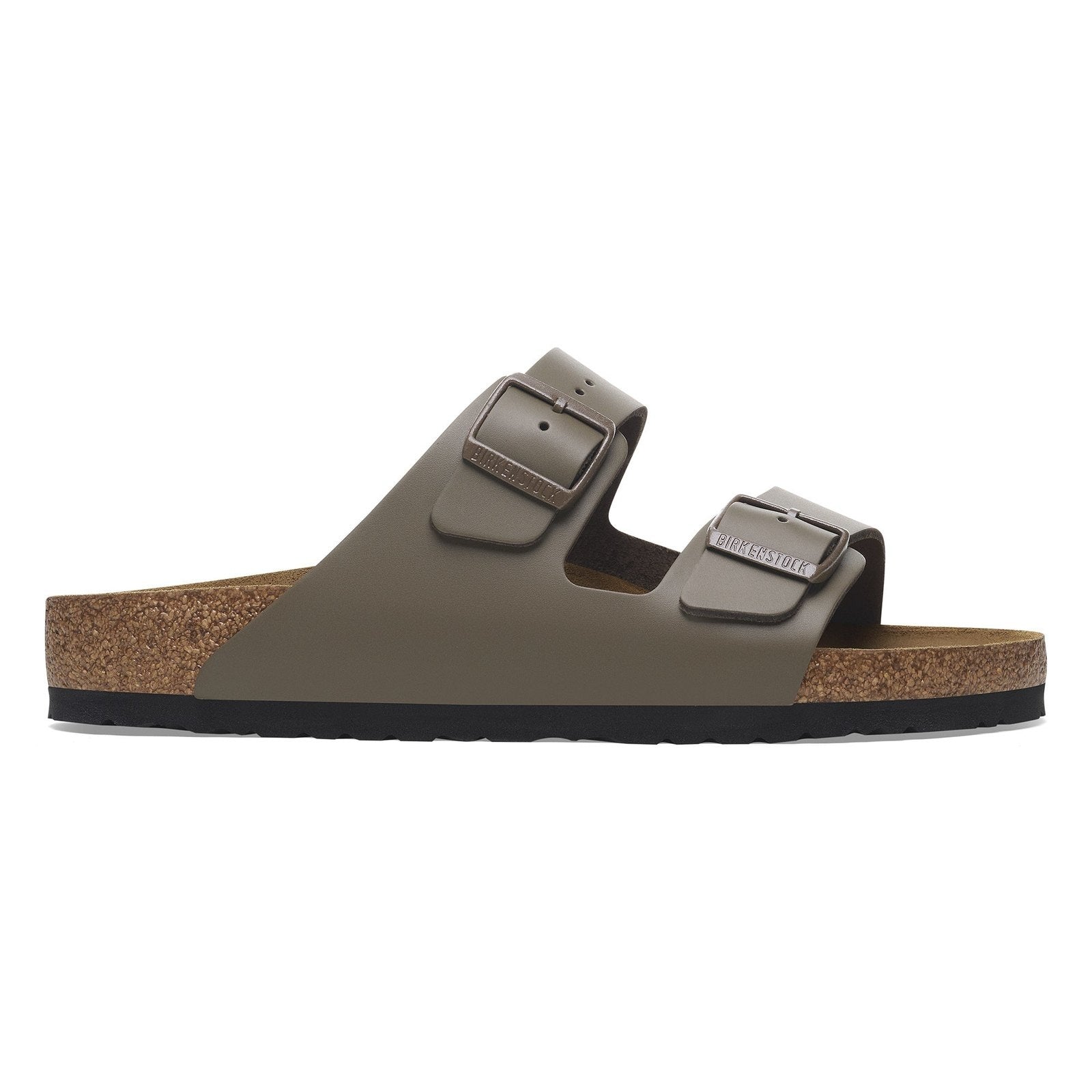Birkenstock Arizona Concrete Grey Smooth Leather Regular - 1029153 | Blue Heeler Boots