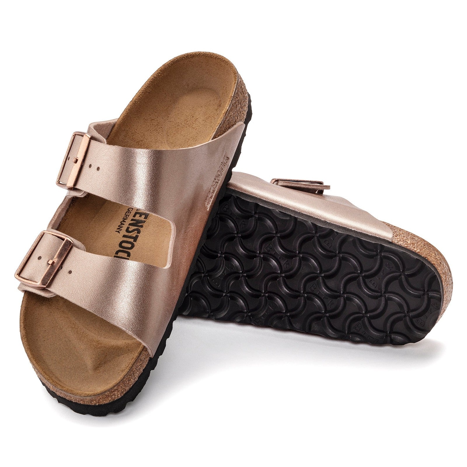 Birkenstock Arizona Copper Birko-Flor Narrow - 1023960 | Blue Heeler Boots