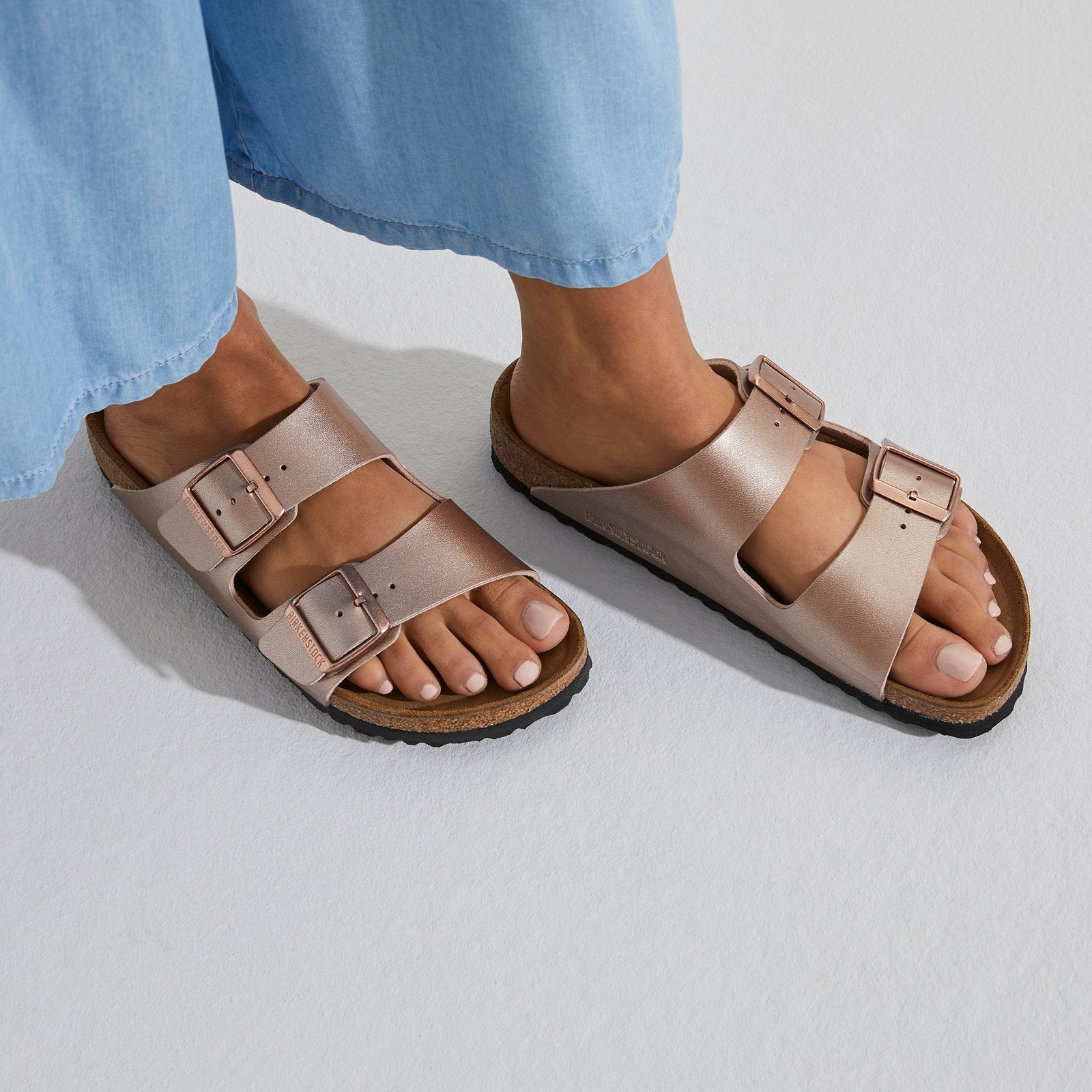 Birkenstock Arizona Copper Birko-Flor Regular - 1023942 | Blue Heeler Boots