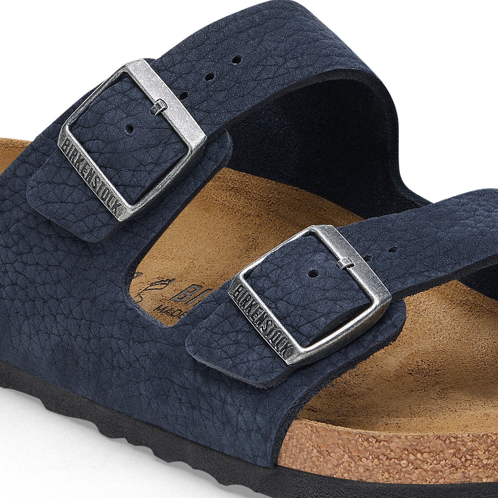 Birkenstock Arizona Desert Buck Midnight Nubuck Leather Regular - 1028095 | Blue Heeler Boots