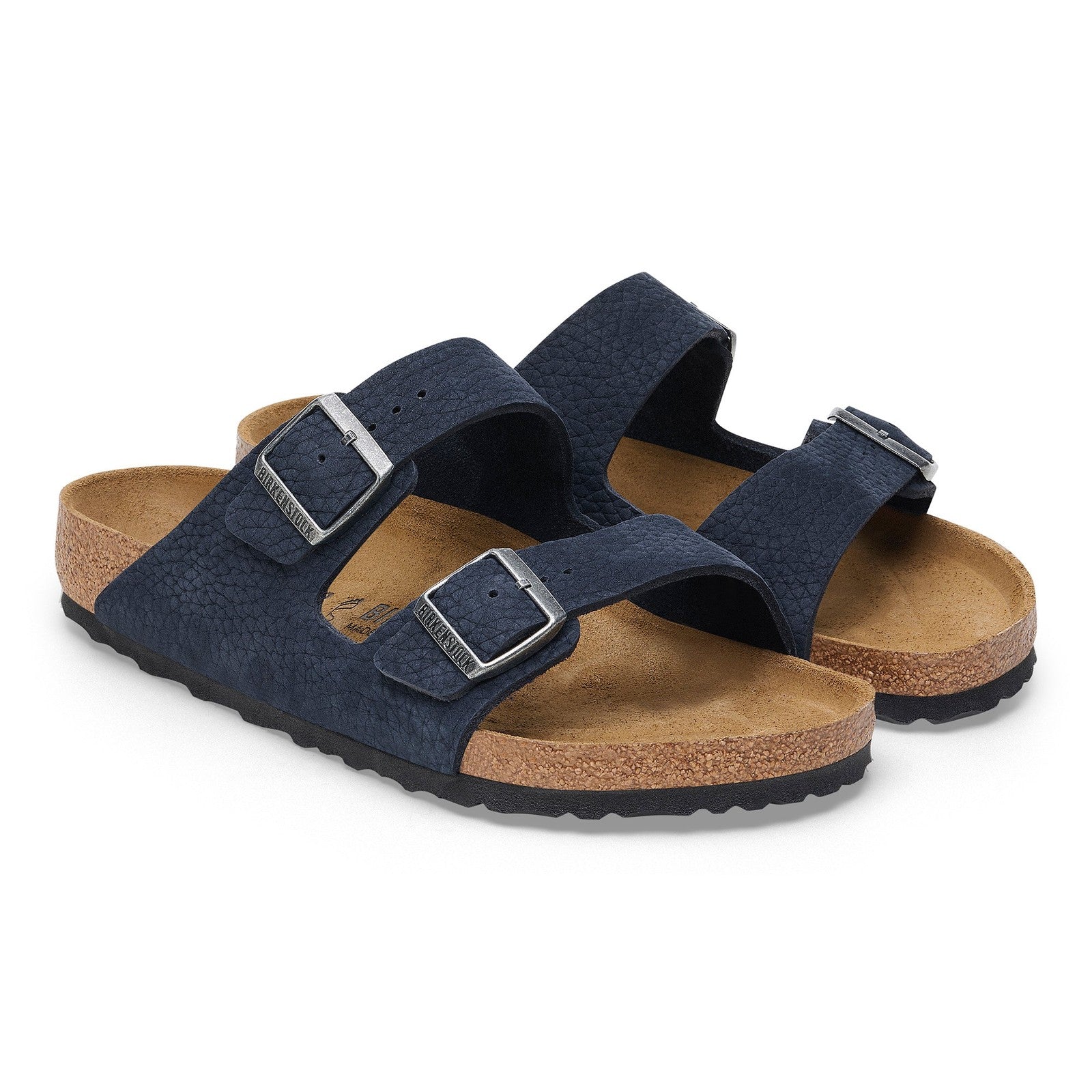 Birkenstock Arizona Desert Buck Midnight Nubuck Leather Regular - 1028095 | Blue Heeler Boots