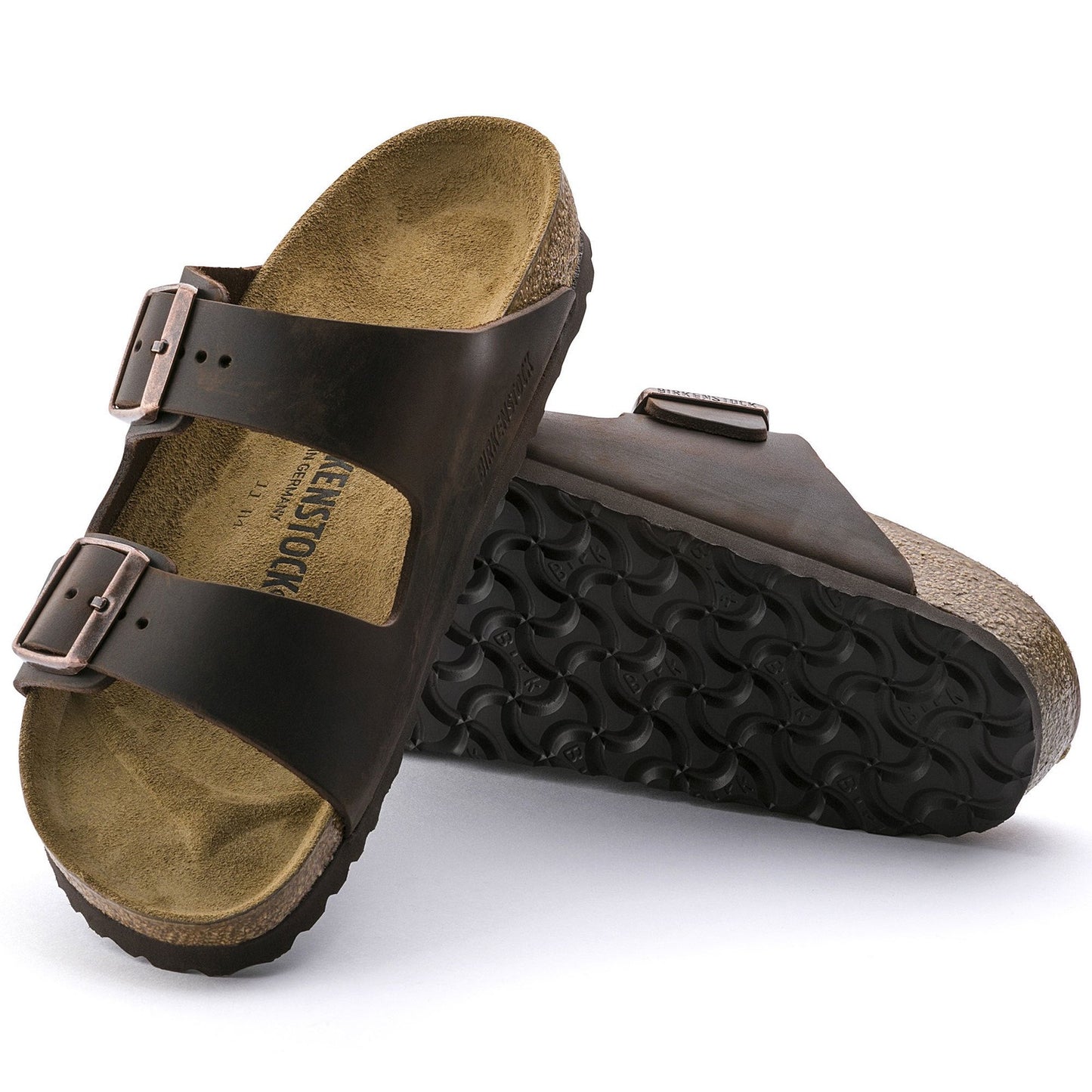 Birkenstock Arizona Habana Oiled Leather Narrow - 052533 | Blue Heeler Boots