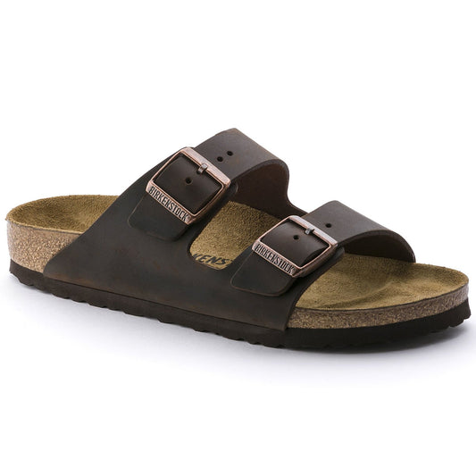 Birkenstock Arizona Habana Oiled Leather Narrow - 052533 | Blue Heeler Boots