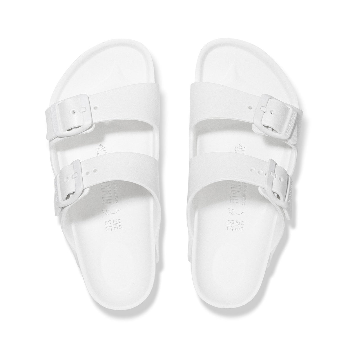 Birkenstock Arizona Kids EVA White - top view