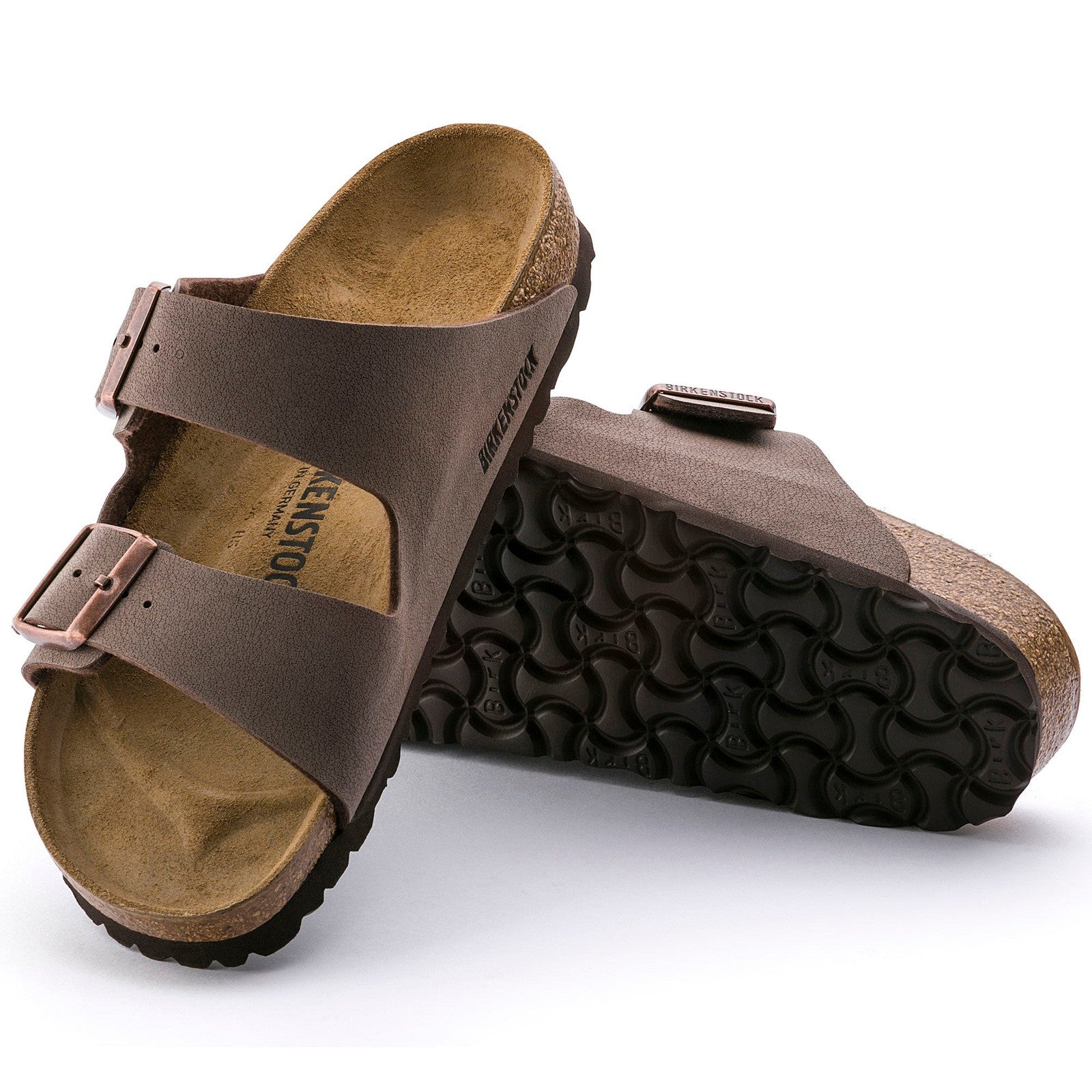 Birkenstock Arizona Mocca BirkiBuc Narrow - 151183 | Blue Heeler Boots
