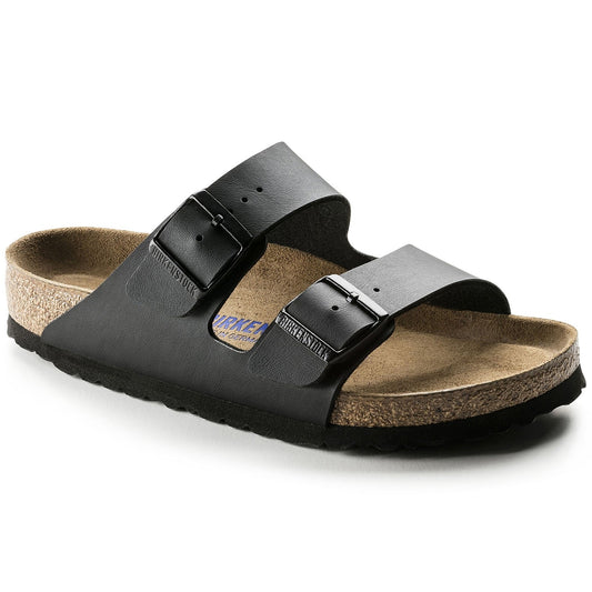 Birkenstock Arizona SFB Black Birko-Flor Regular - 551251 | Blue Heeler Boots