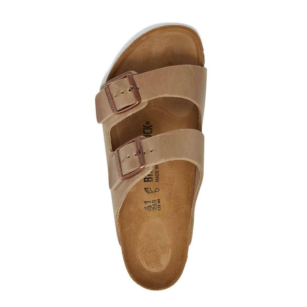Birkenstock Arizona Tabacco Brown Oiled Leather Regular - 352201 | Blue Heeler Boots