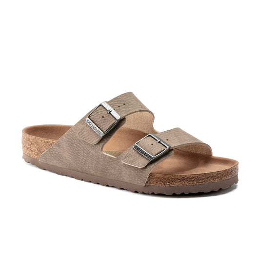 Birkenstock Arizona Vegan Desert Dust Grey Taupe Birko-Flor Regular - 1023036 | Blue Heeler Boots