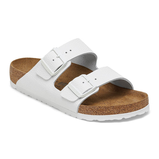 Birkenstock Arizona White Smooth Leather Regular - 1025048 | Blue Heeler Boots