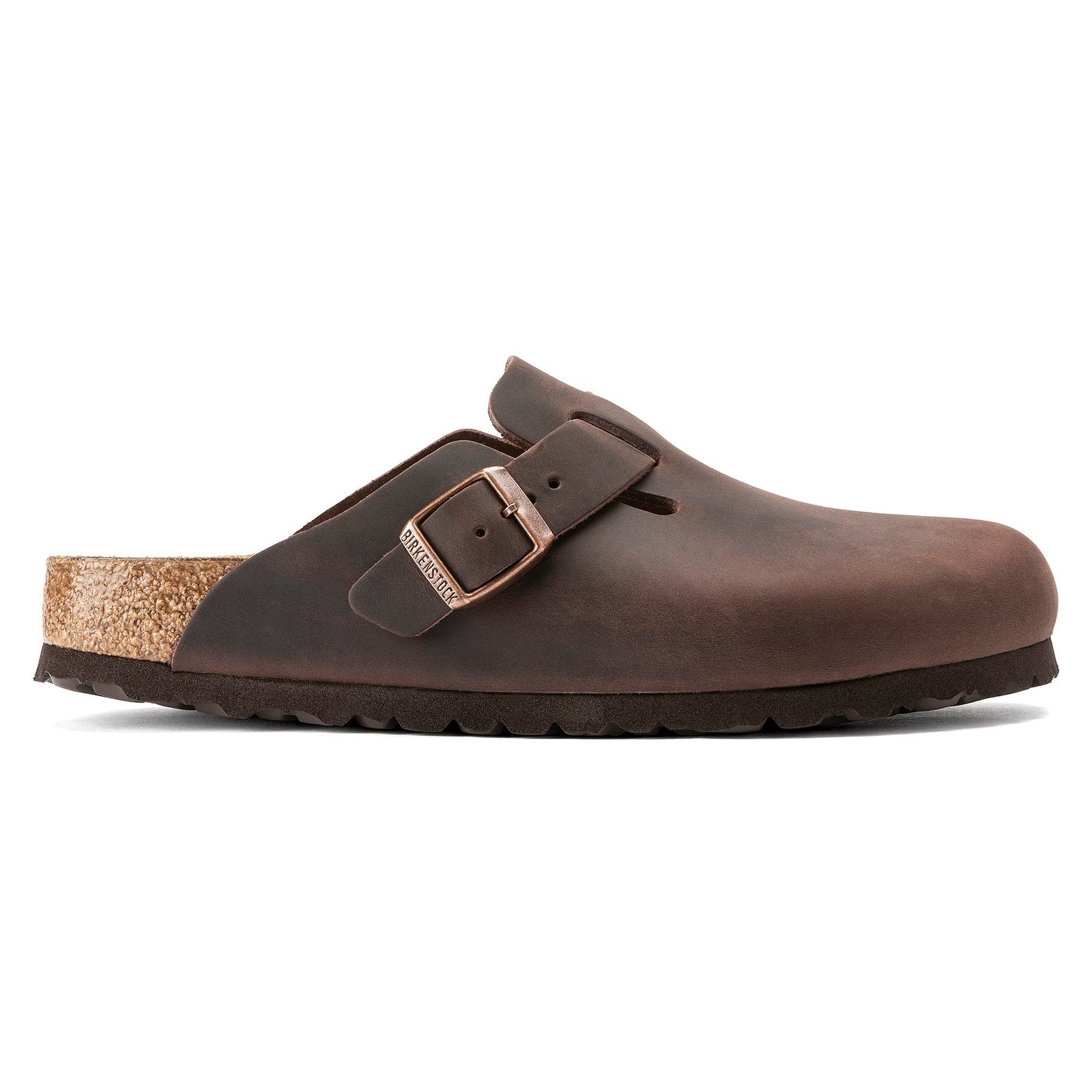 Birkenstock Boston Habana Oiled Leather Regular - 860131 | Blue Heeler Boots