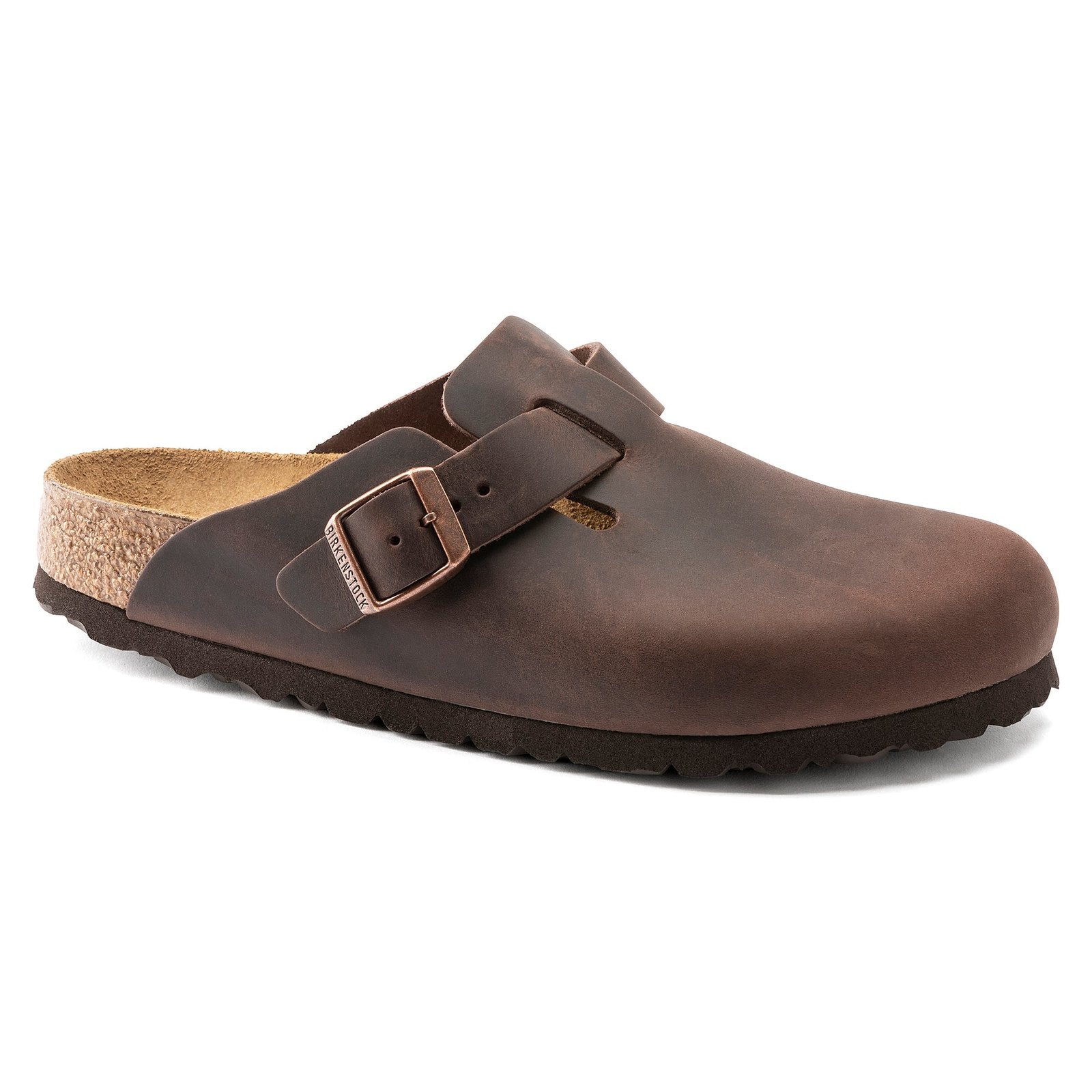 Birkenstock Boston Habana Oiled Leather Regular - 860131 | Blue Heeler Boots