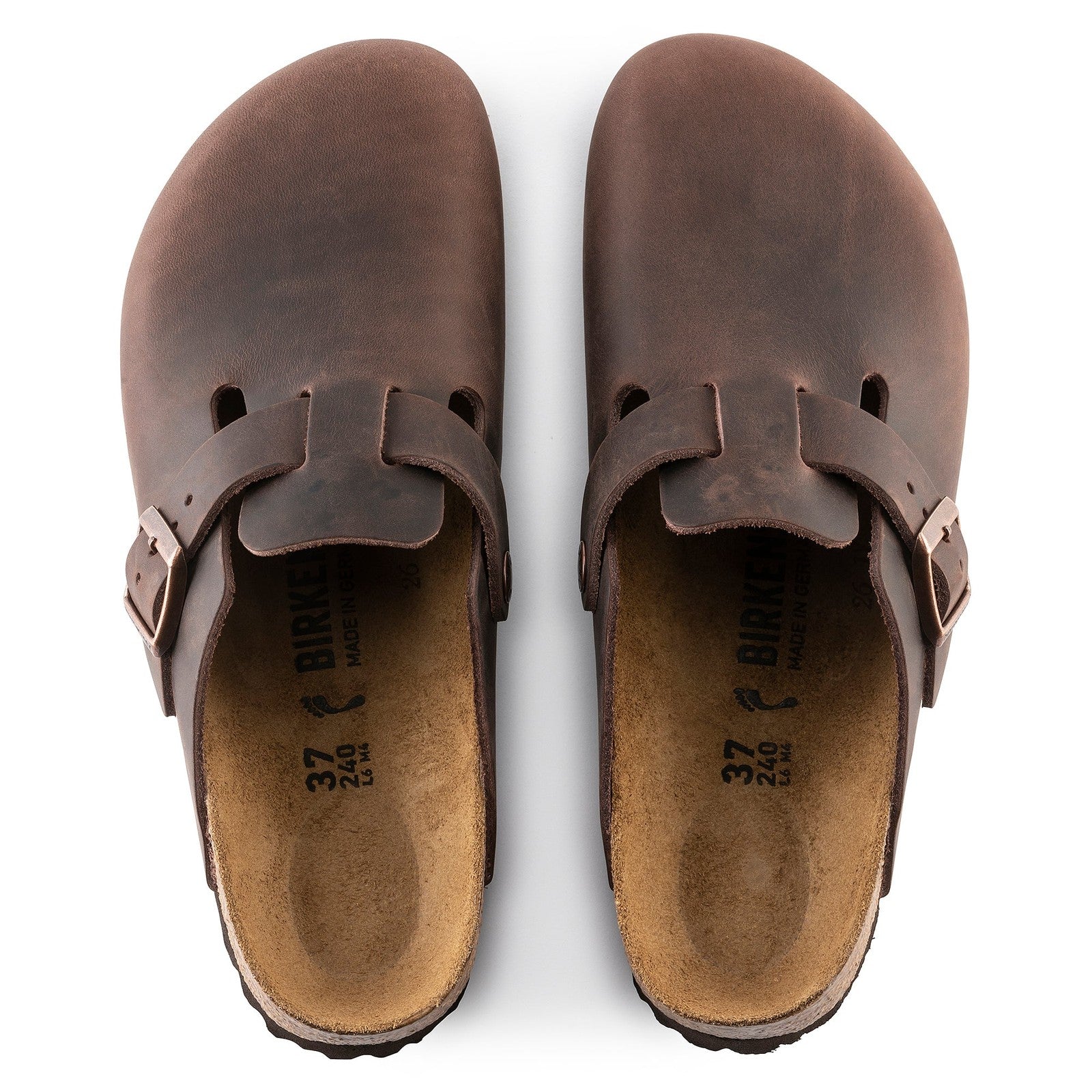 Birkenstock Boston Habana Oiled Leather Regular - 860131 | Blue Heeler Boots