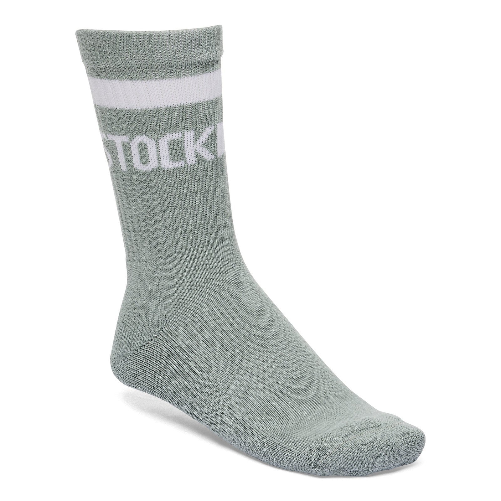 Birkenstock Cotton Tennis Sock Pure Sage/White - 1029704 | Blue Heeler Boots