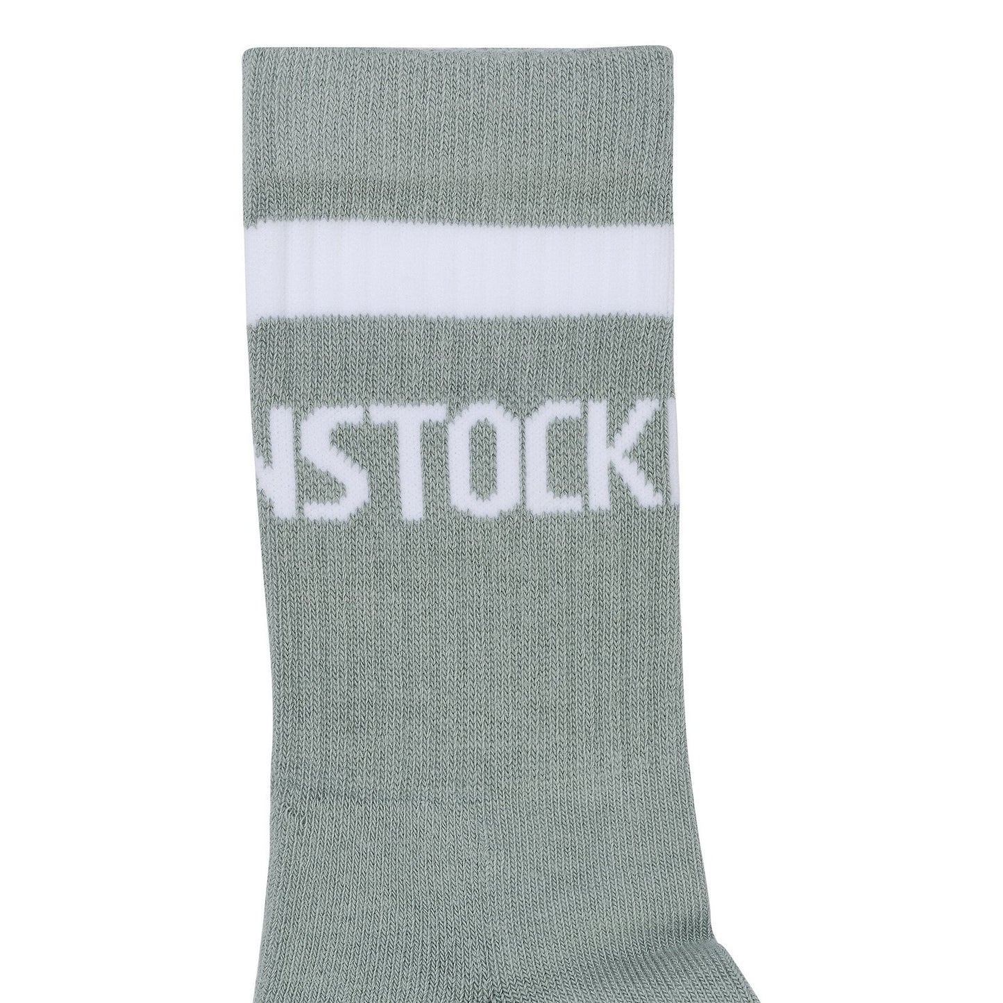 Birkenstock Cotton Tennis Sock Pure Sage/White - 1029704 | Blue Heeler Boots