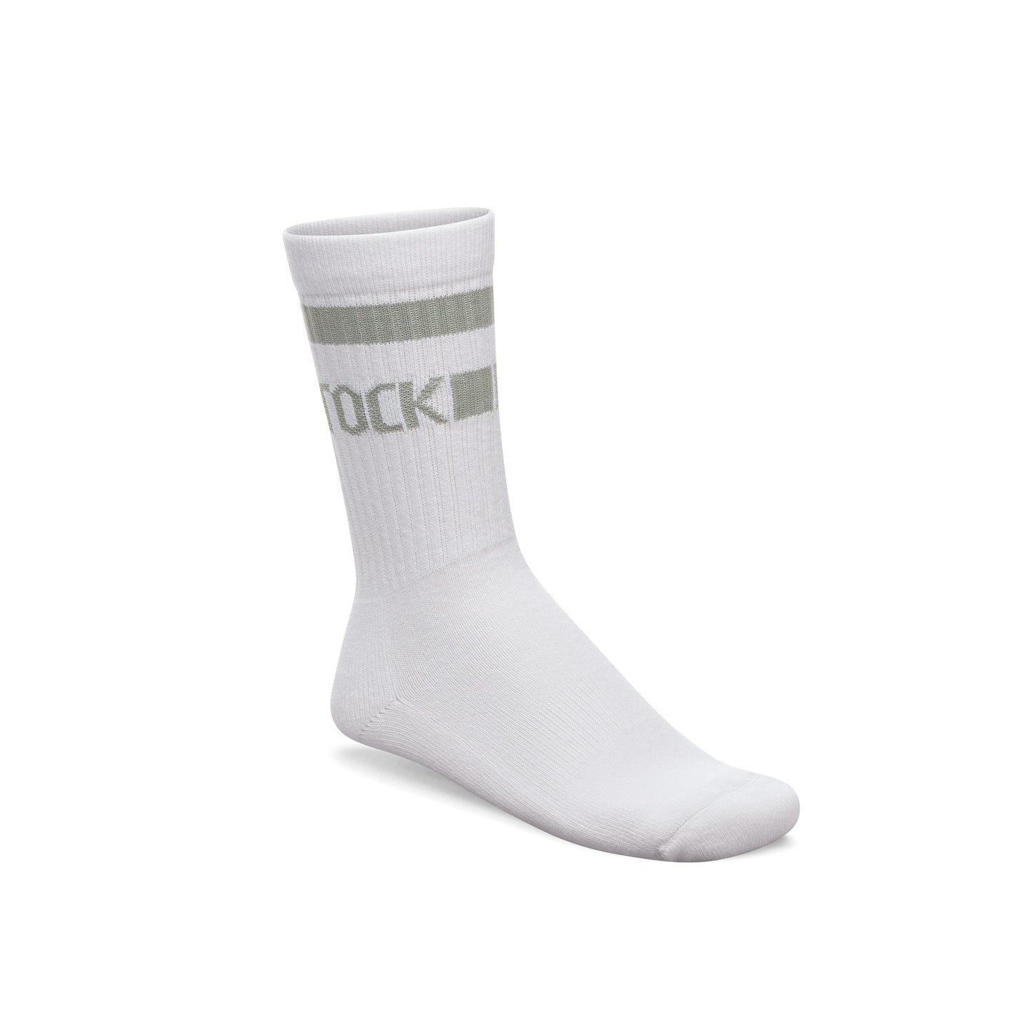 Birkenstock Cotton Tennis Sock White/Pure Sage - 1029752 | Blue Heeler Boots