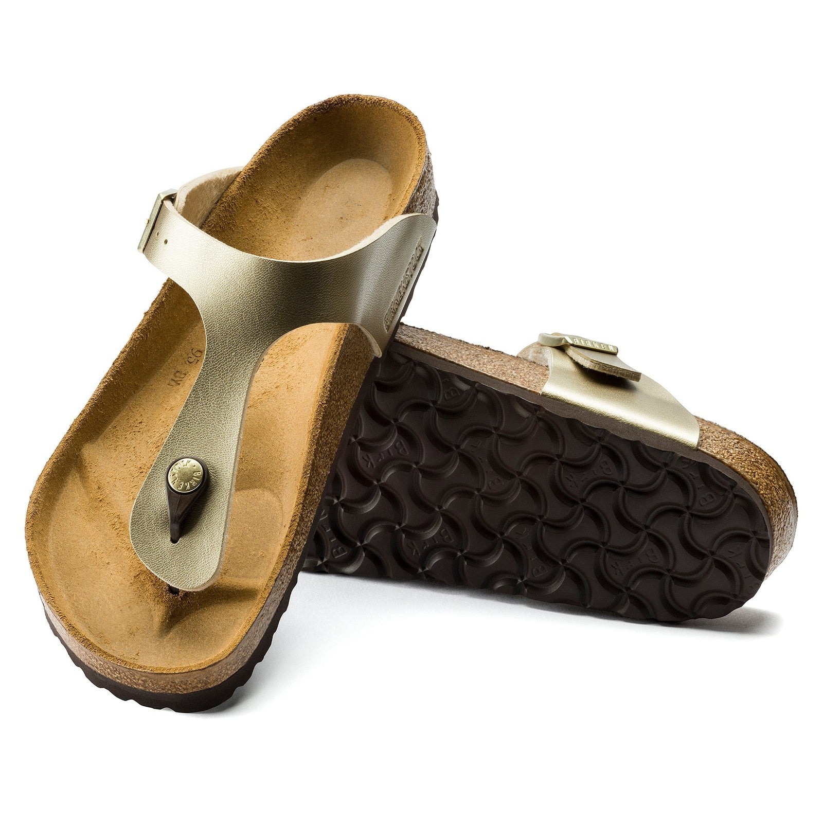 Birkenstock Gizeh Gold Birko-Flor Regular - 1016108 | Blue Heeler Boots