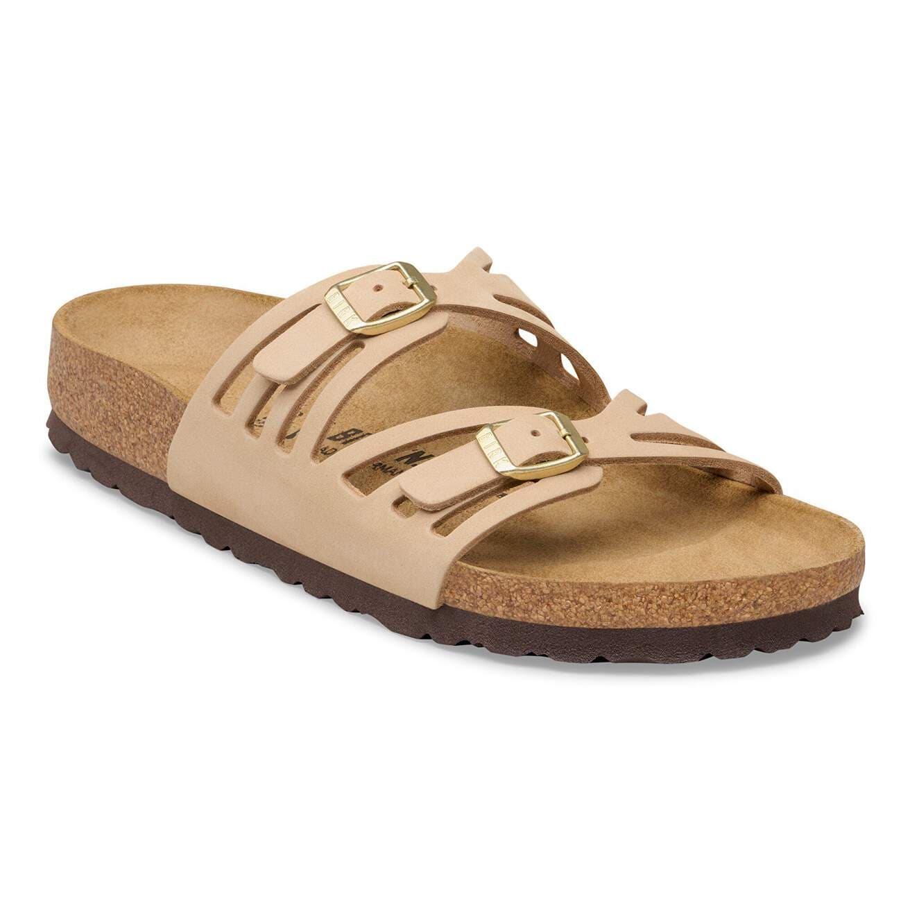 Birkenstock Granada Sandcastle Nubuck Leather Regular - 1031805 | Blue Heeler Boots