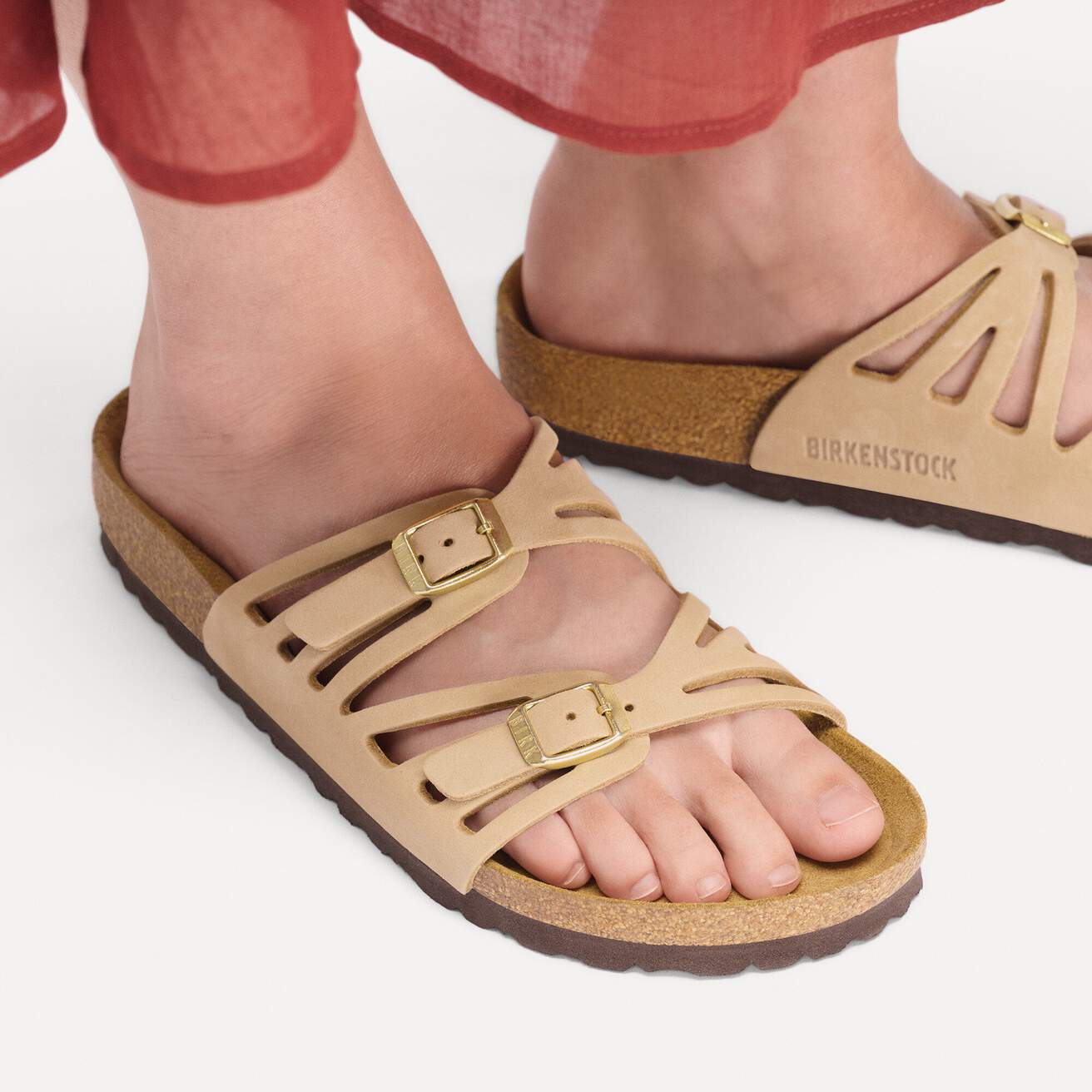 Birkenstock Granada Sandcastle Nubuck Leather Regular - 1031805 | Blue Heeler Boots