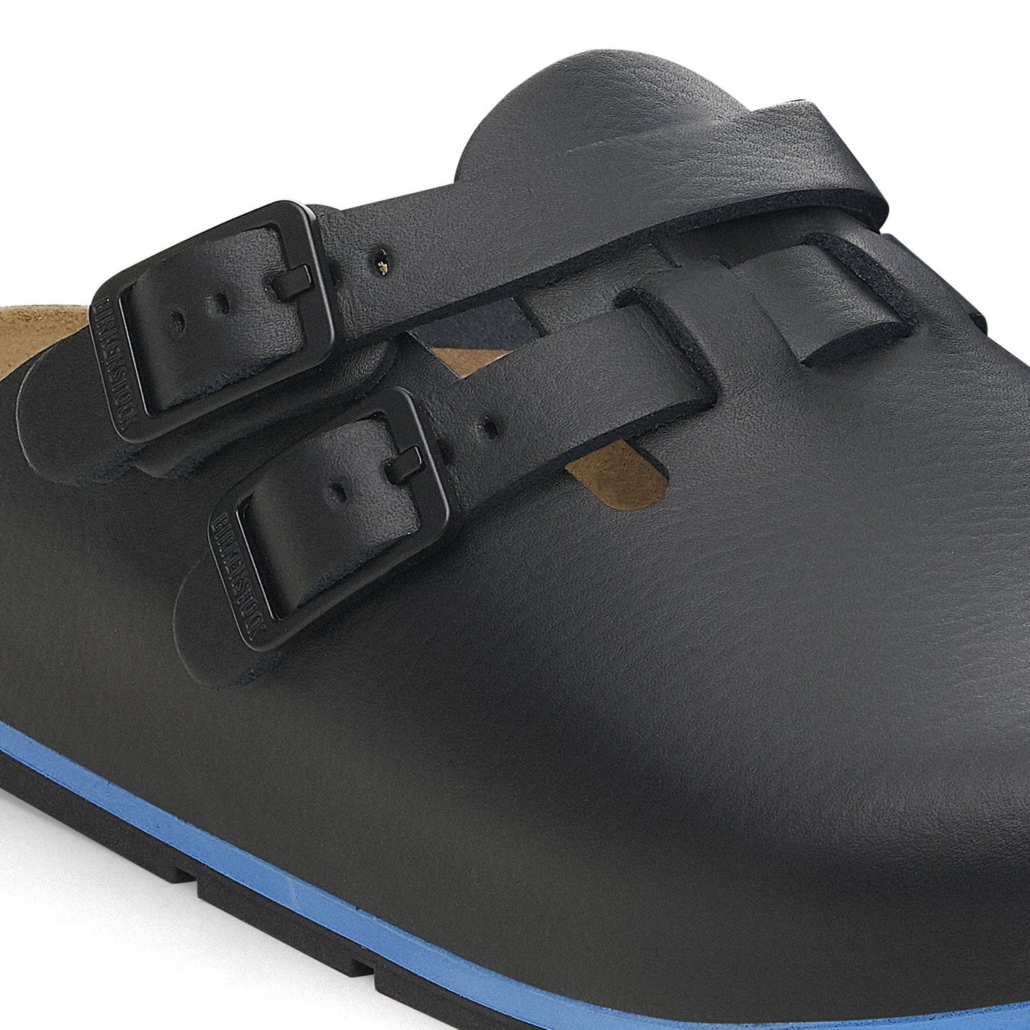 Birkenstock Kay Pro Black PU Coated Natural Leather Regular - 1026002 | Blue Heeler Boots