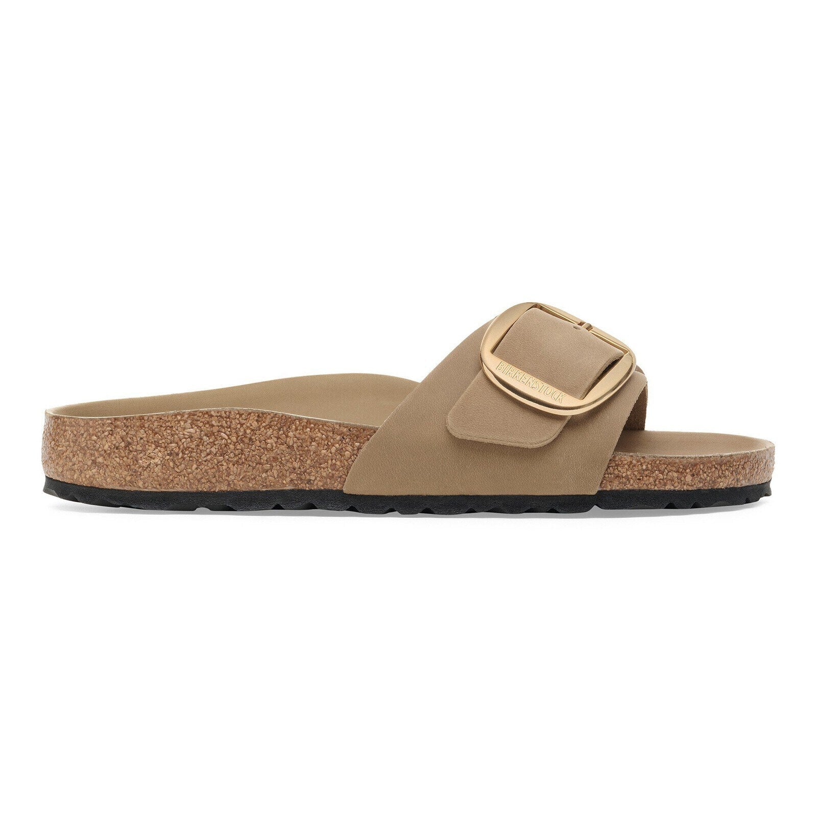 Birkenstock Madrid Big Buckle Tobacco Brown Oiled Leather - side view